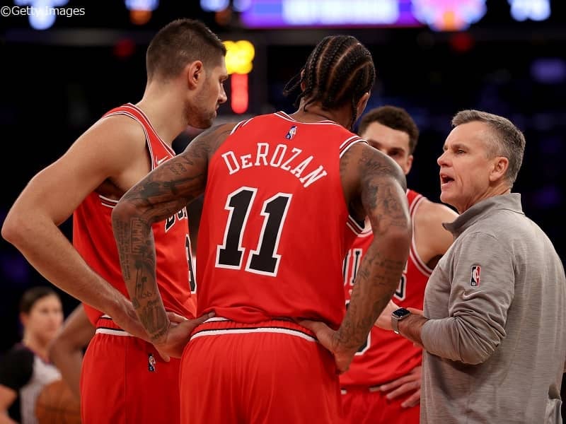 ブルズが新型コロナのプロトコルなどで出場可能選手8人をそろえられず2試合が延期に