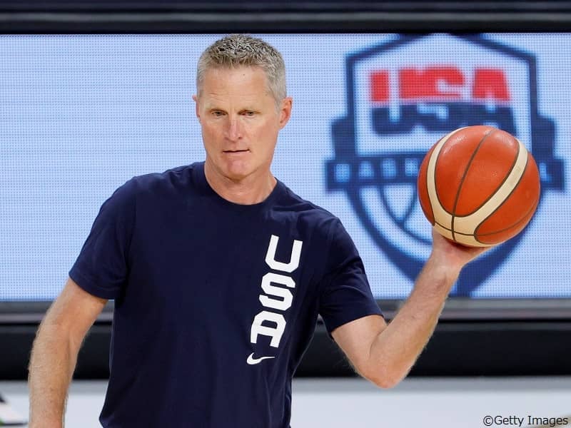 アメリカ代表の指揮官へ正式就任したスティーブ・カーHC「一生に一度の機会です」