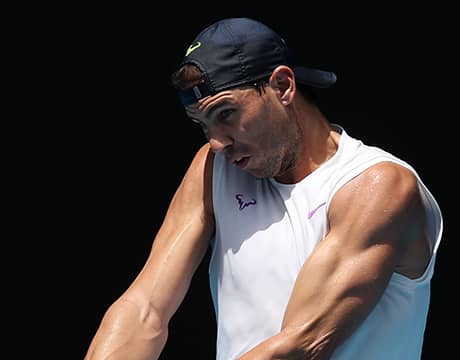 ナダル 旧友マレーと共に練習