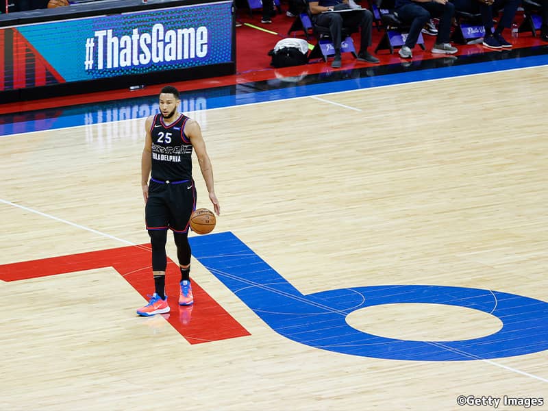 欠場が続くベン・シモンズの罰金総額が大台の1000万ドルを突破