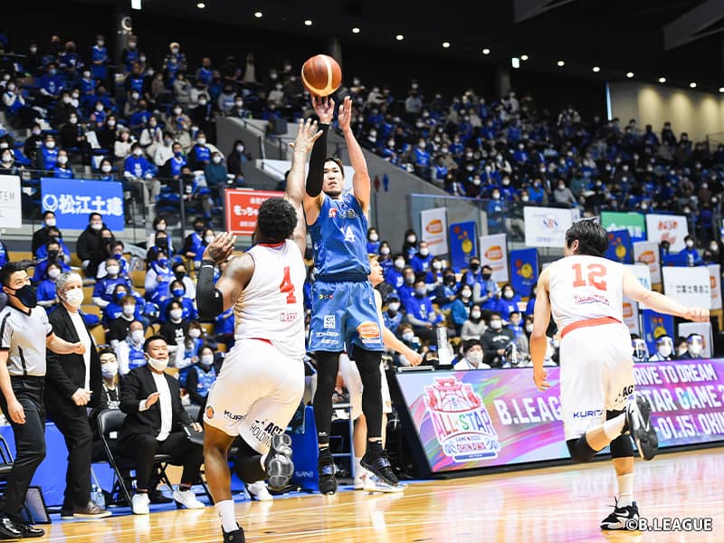 金丸&安藤コンビが躍動！ 島根がホームで名古屋Dとの競り合いを制す