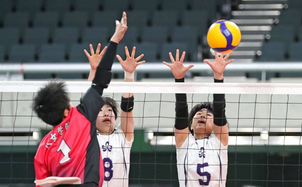 春高バレー 女子 秋田北 僅差で涙 バーチャル春高バレー スポーツブル スポブル