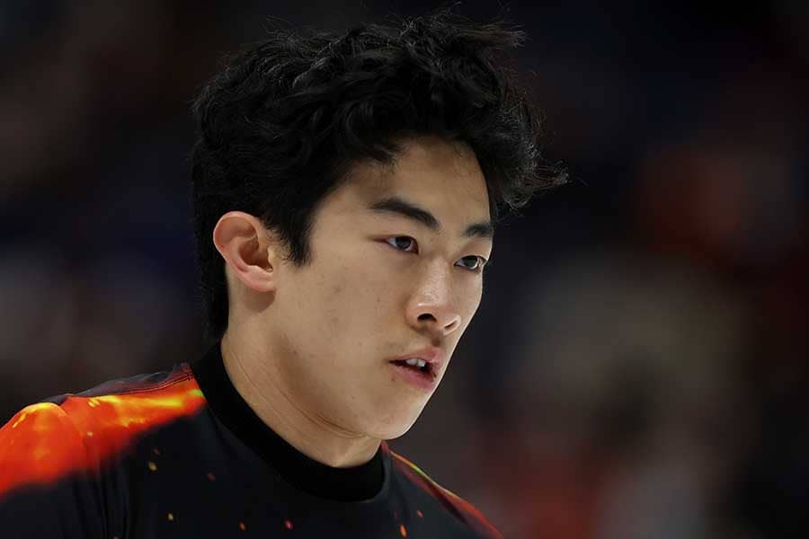 V6チェンの「衣装が爆発してる」　フィギュア全米王者のド派手な一着に米記者注目