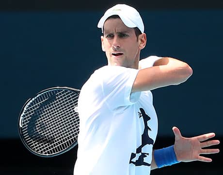 全豪出場ジョコ 初戦は世界78位