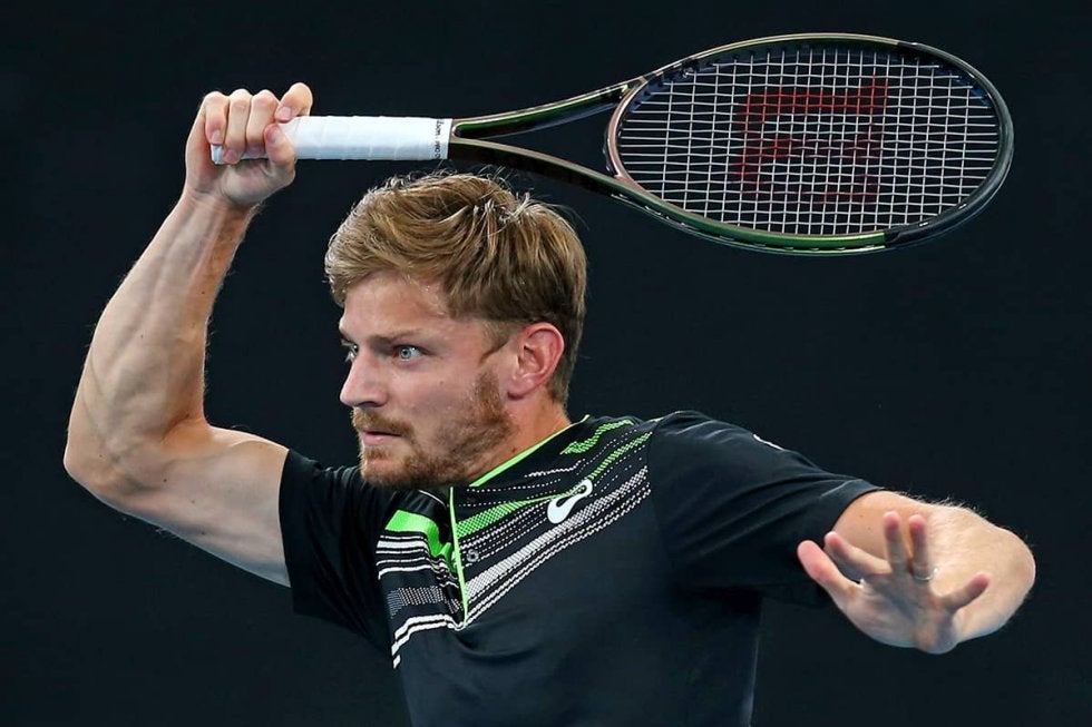 ゴファンが左ヒザに不安を残して途中棄権「明日の朝に検査をして、何ができるかだ」