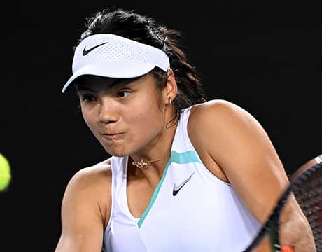 全米女王ラドゥカヌ 初戦突破