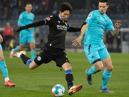 ドイツで大活躍の奥川雅也に代表招集はあるか。地元紙はレバンドフスキと比較して絶賛