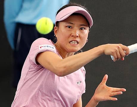 二宮真琴 全豪OP混複で8強