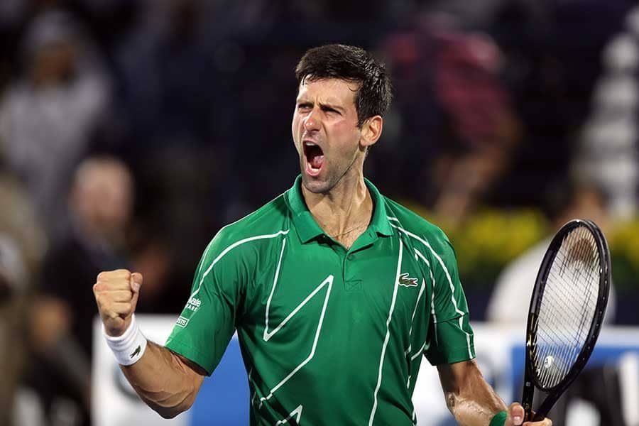 ジョコビッチ、2.21ドバイ選手権で復帰へ　海外報道「ワクチン証明書は必須ではない」