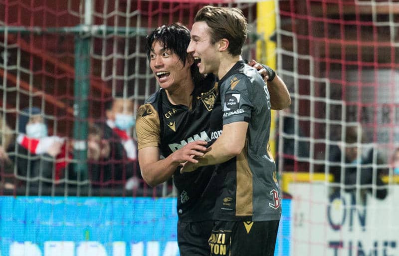 林大地が渡辺剛先発のコルトレイクからゴール！　香川真司ベンチ入りのシント＝トロイデンが3試合ぶり白星《ジュピラー・プロ・リーグ》