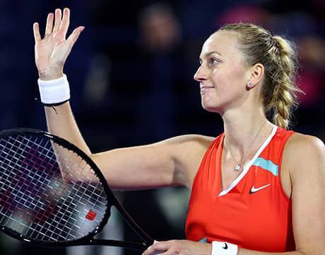 クヴィトバ8強 サバレンカ撃破