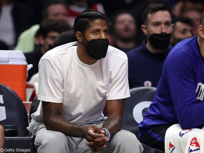 右ひじのケガで約2か月間を欠場するクリッパーズのポール・ジョージが来月復帰か？