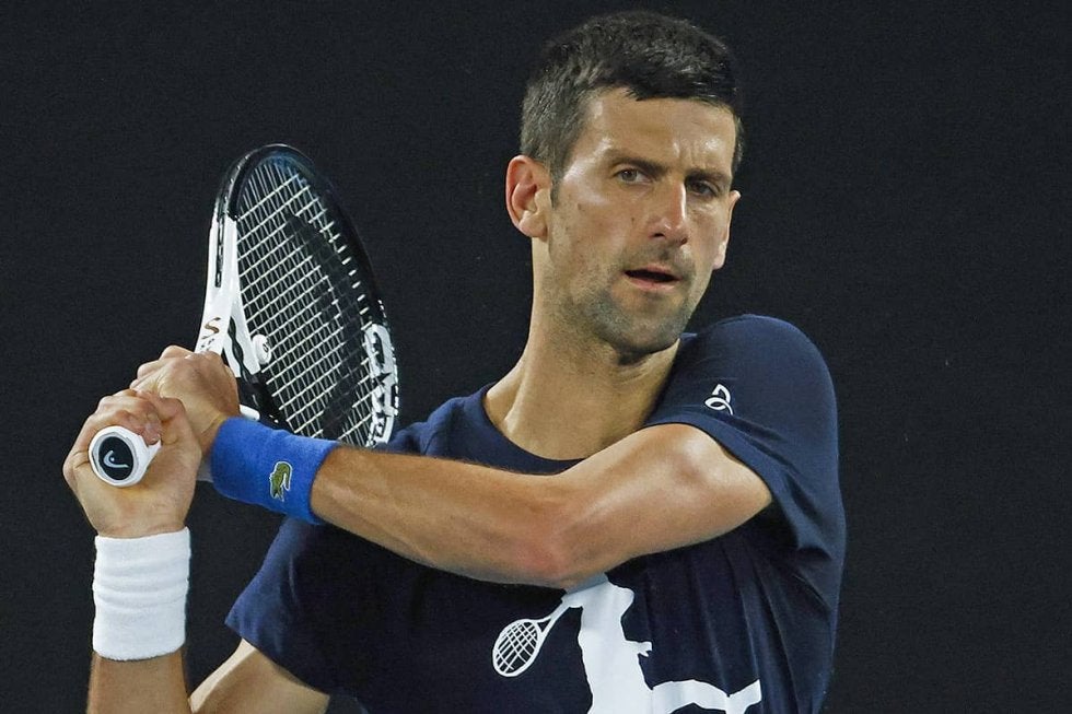 ジョコビッチ、UAEでのヒッティング動画が公開に。今季初戦に向けて練習 [ドバイ・デューティーフリー・テニス選手権]