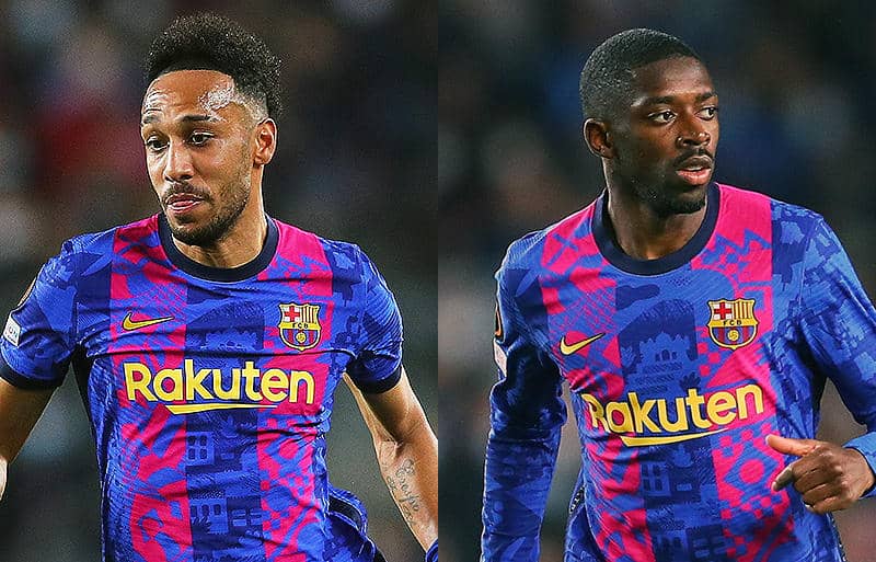 「兄弟、君はバルサに留まるべきだ」、オーバメヤンはデンベレ残留を希望