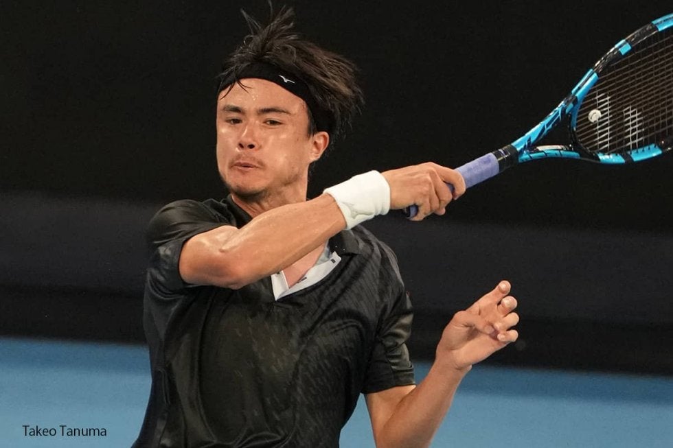 ダニエル太郎、8強入りならず。シャポバロフに善戦もストレートで敗れる[ドバイ・デューティー・フリー・テニス選手権]