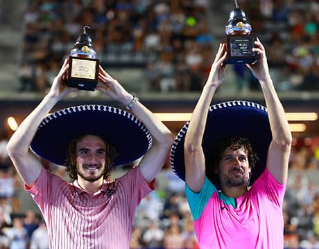 チチパス/ロペス組 ペア初優勝