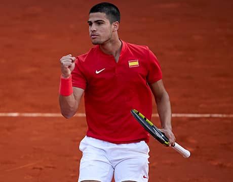 デ杯予選初日 スペインが2勝