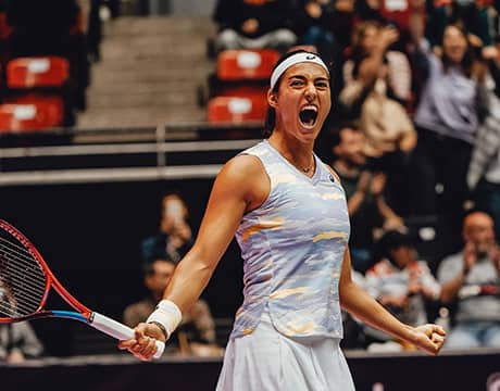 元4位ガルシア 逆転で地元4強