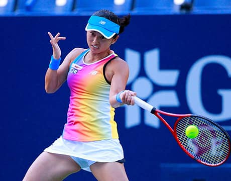 土居 ペアの棄権で複決勝逃す