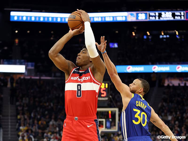 八村塁、2本の3Pなどで12得点…連続成功を「14」に伸ばす