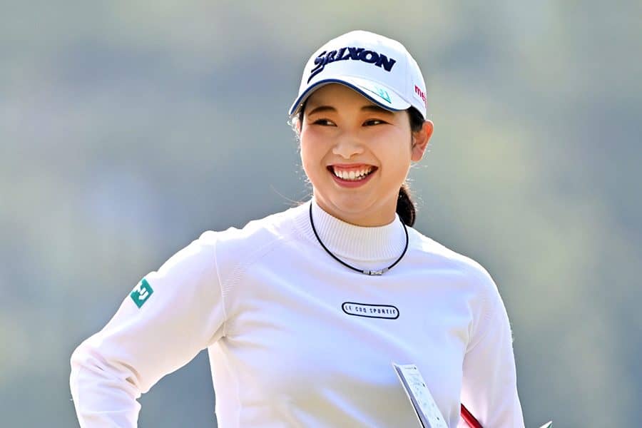 小祝さくらの天然キャラ炸裂　前年Vに「あまり記憶ない」で質問の地元メディア苦笑い