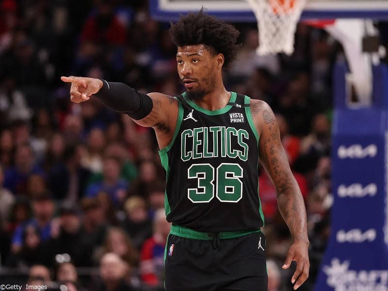 ハッスルプレーとディフェンスが身上のマーカス・スマート…カリーのガードは「大好きだ」