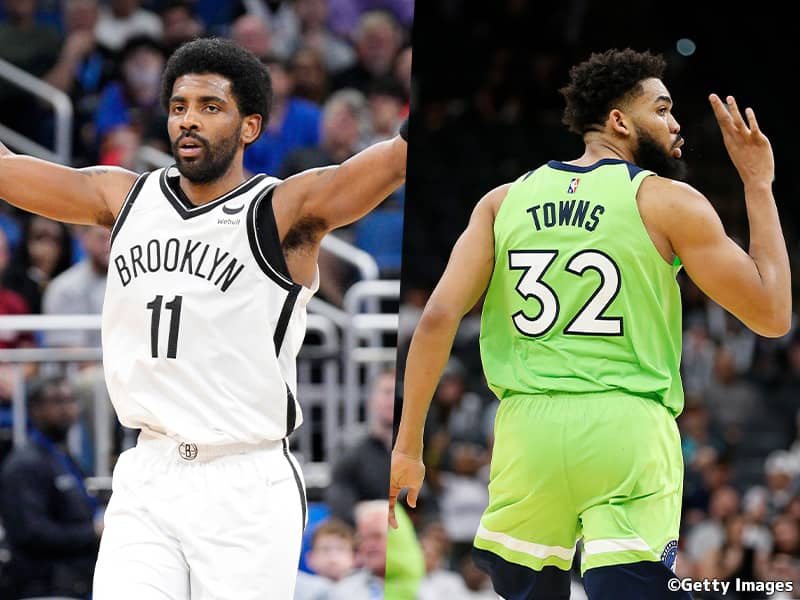 カイリー&タウンズの60得点は歴代何位？ NBA1試合個人得点ランキングをチェック