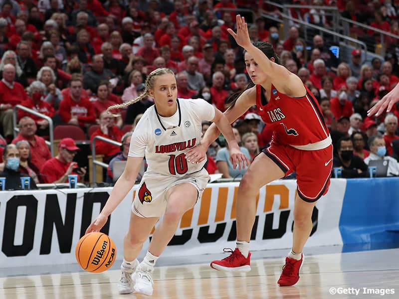 ルイビル大がゴンザガ大を下してスウィート16へ…今野紀花は出番なし