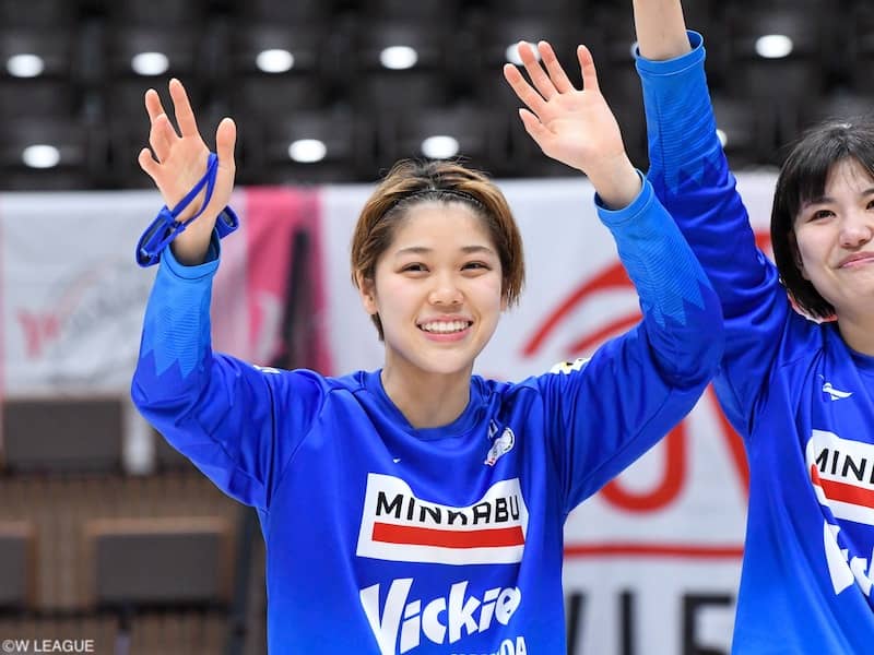 シーズン終了にも東京羽田ヴィッキーズの軸丸ひかるは「早くバスケがしたい」