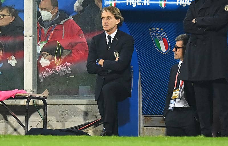 イタリアが2大会連続でW杯の舞台に立てず…マンチーニ「失望感大きい」