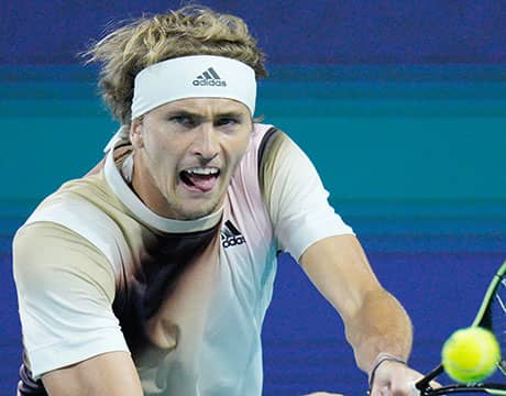 ズベレフ 4年ぶりの16強