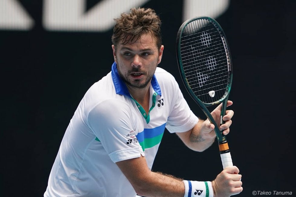 ワウリンカ、左足手術から1年ぶりに実戦復帰。37歳の誕生日を勝利で祝えずも「ポジティブな1週間だった」と前向き