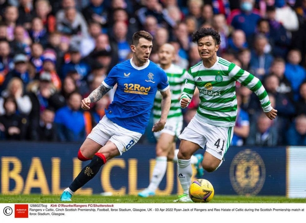 旗手怜央が｢同点ゴール」を呼び前田大然はフル出場！セルティックのサッカー日本代表2人が世界的ダービー｢オールドファーム」連勝に貢献し「優勝へと前進」