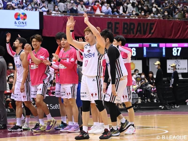 劇的な幕切れで秋田が川崎と痛み分け 島根は連勝ストップ 琉球は12連勝 B1第30節 バスケットボール スポーツブル スポブル