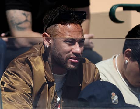 ネイマール訪問に選手ら興奮