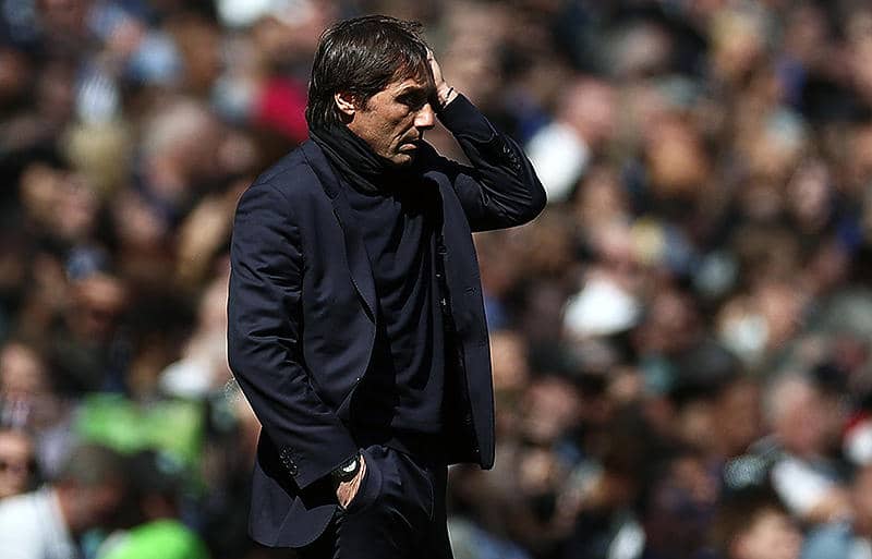 コンテ、枠内シュート0に終わった一戦振り返る　「ブライトンは良いチームだが、我々が相手を助けた…」