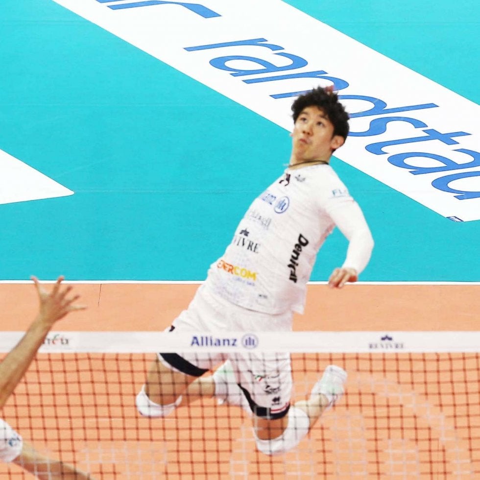 石川祐希のミラノ　5位決定戦予選 黒星スタート