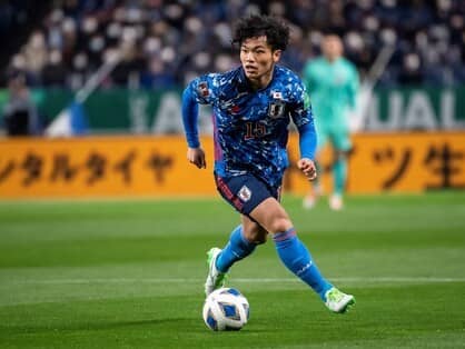 旗手怜央、初の海外組として参加した日本代表戦の大変さを振り返る。「ボールが二重に見えた」