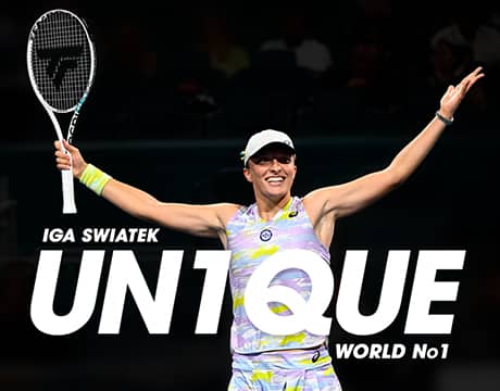 シフィオンテク 手本はナダル