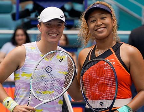 大坂が称賛「私も目指したい」