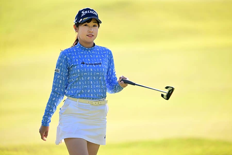 「前髪命系女子」　きっちり整えた女子ゴルフ菅沼菜々に反響「キラッキラの笑顔素敵」