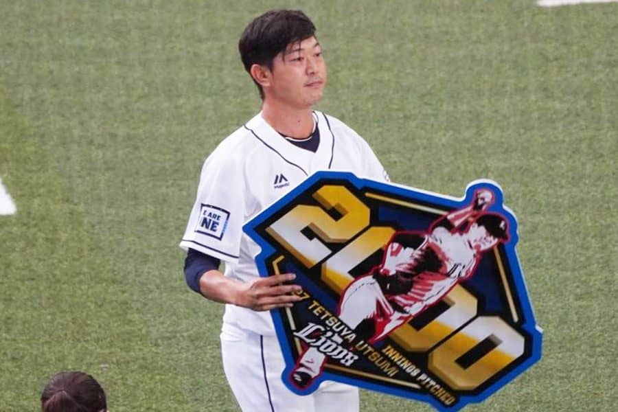 西武・内海が通算2000投球回達成　40歳で今季初登板、92人目の節目に感謝の一礼