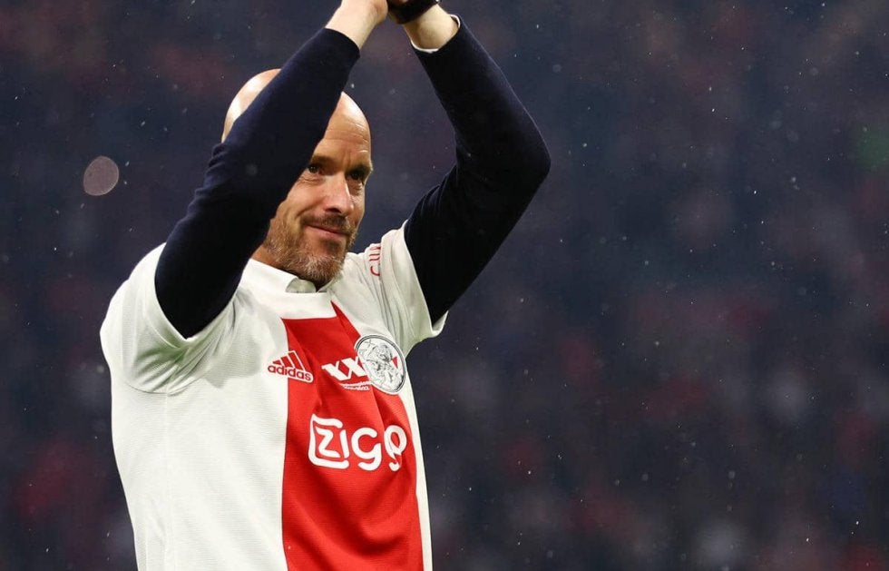 来季はユナイテッドへ、アヤックスを優勝に導いたテン・ハグ監督「選手が私をガッカリさせることはなかった」