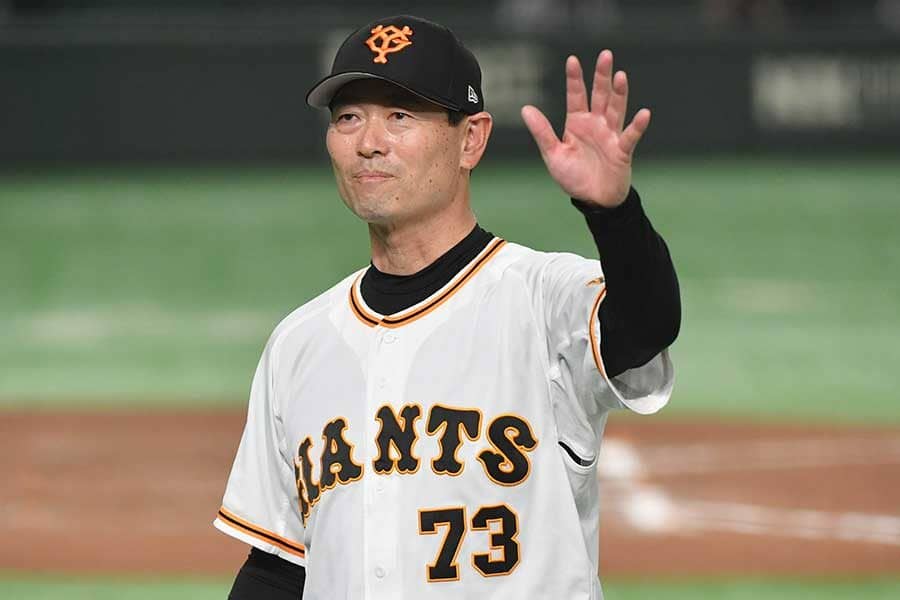 外野手・桑田真澄”が「えぐすぎるー！」 54歳で痛烈打球の楽々