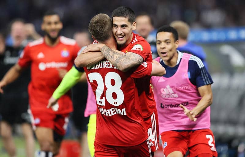 ライスのゴールで逃げ切ったハンブルガーSVが敵地で先勝！《ブンデスリーガ》