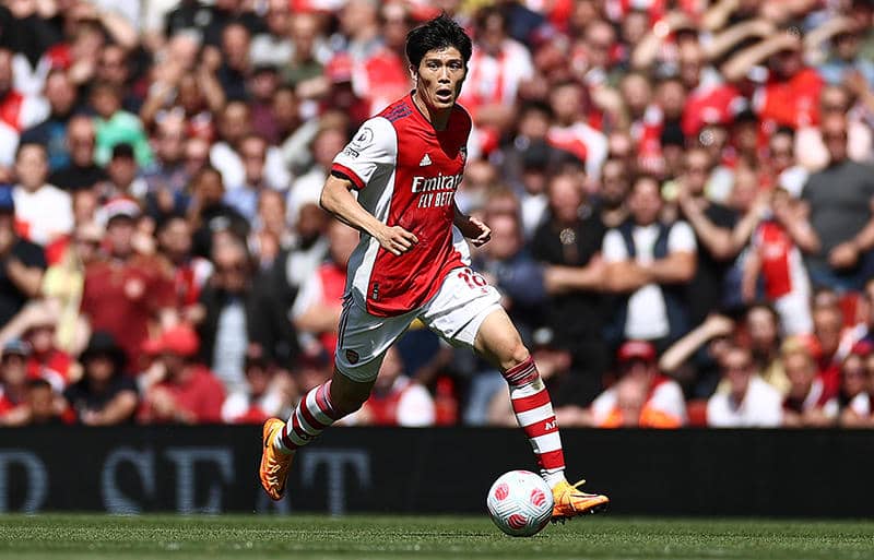 アーセナル冨安健洋、PL最終節欠場か…前日練習姿なし