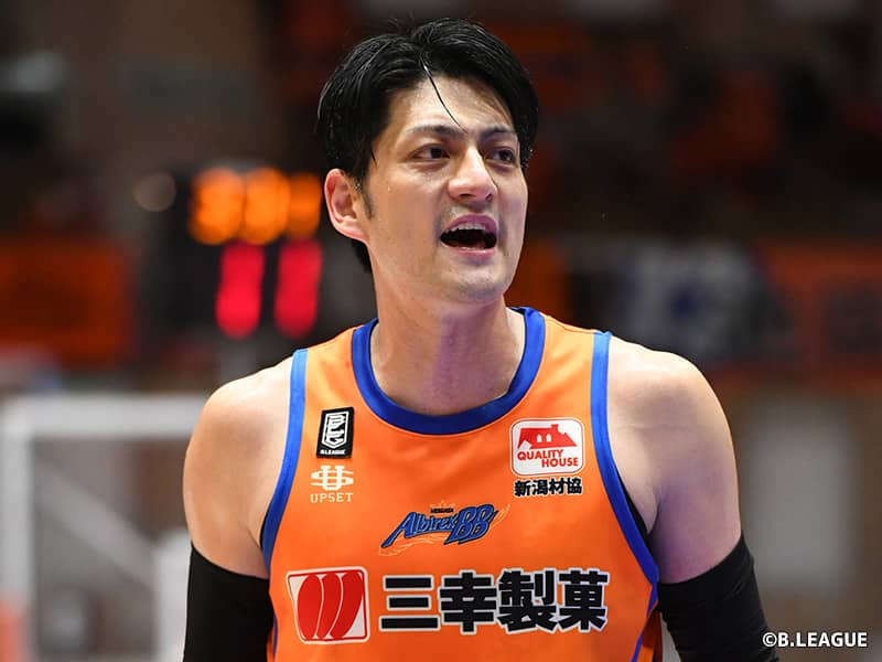 新潟の佐藤公威が現役引退「最高なバスケットボール人生でとても幸せでした」