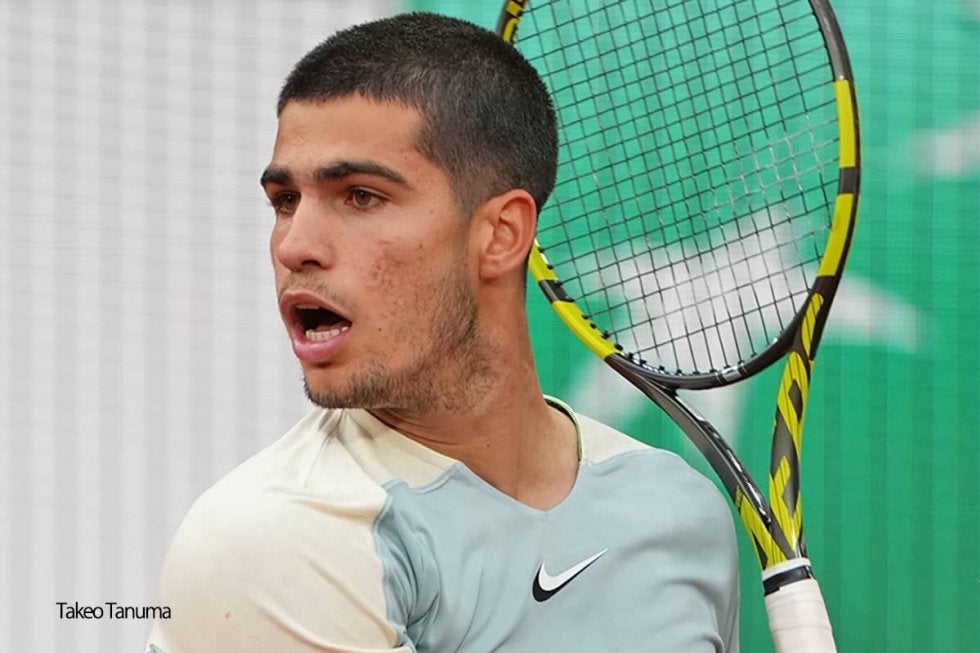 優勝候補の19歳アルカラス、成功の秘訣は「自分を信じること」[全仏オープン]