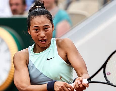 19歳ゼン 元女王ハレプ撃破