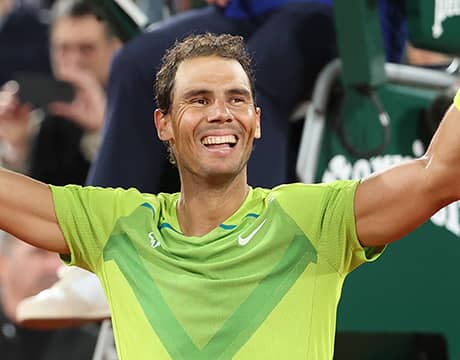 ナダル 全仏4強「感動的な夜」